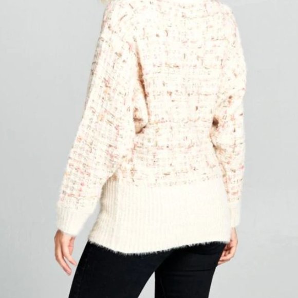 Tweed Knit Sweater - Picture 2 of 3